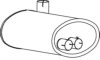 SETRA 309341000001B End Silencer